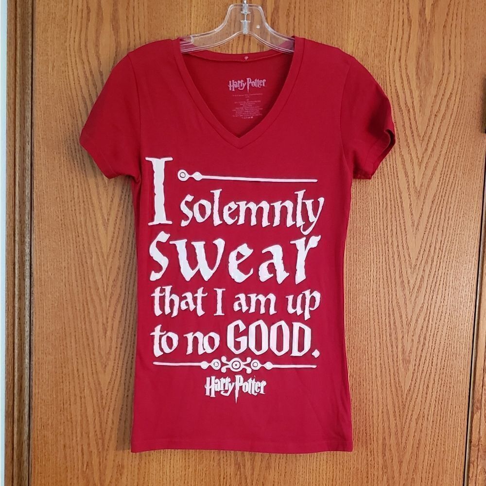Warner Bros Harry Potter Red T-Shirt Jr Sz M